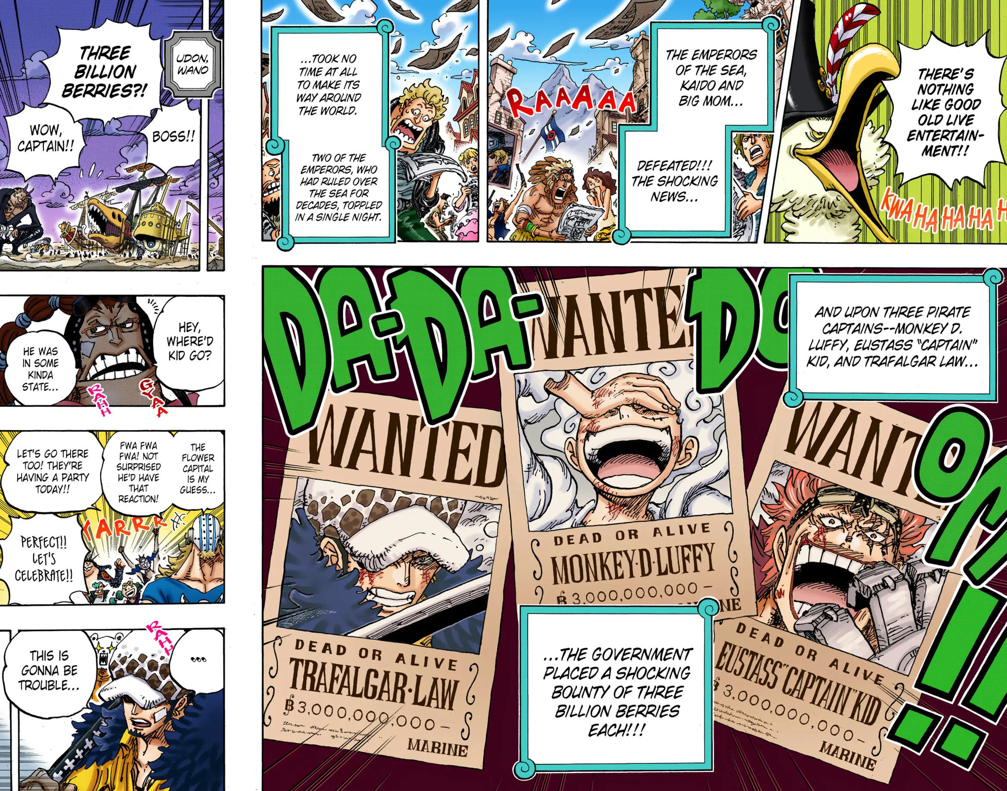 One Piece Digital Colored Chapter 1053 image 03